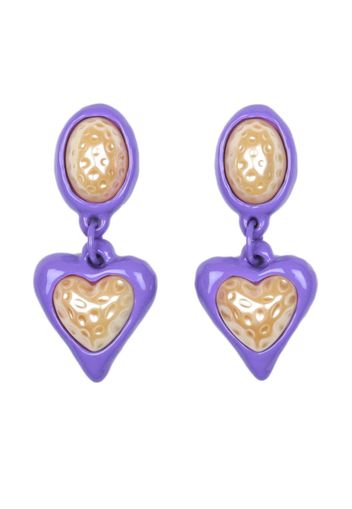 JULIETTA Night Fever drop earrings - Purple