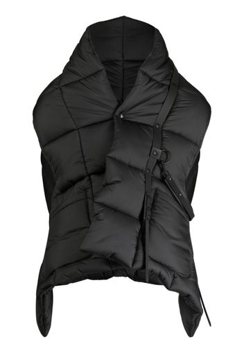 Junya Watanabe MAN cropped padded gilet - Black