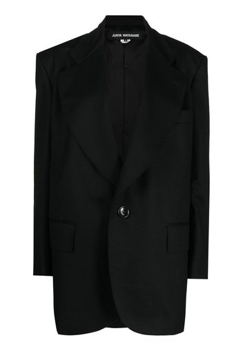 Junya Watanabe single-breasted wool blazer - Black