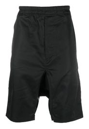 Junya Watanabe drop-crotch knee-length shorts - Black