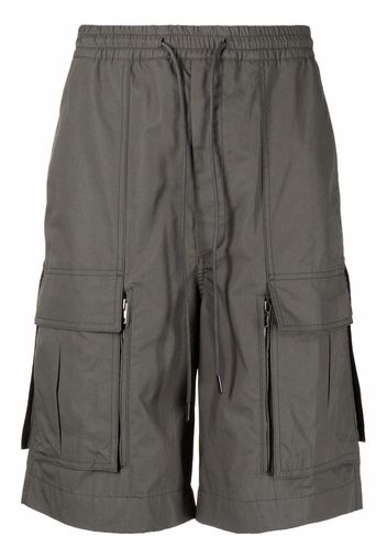 Juun.J zip pocket cargo shorts - Green