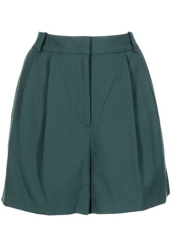 ASYOU satin wide leg pants in mint