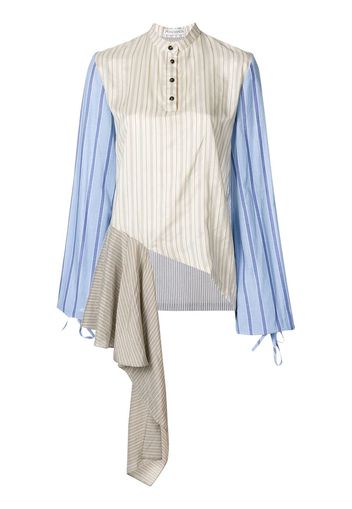 JW Anderson asymmetric ruffle blouse - Multicolour