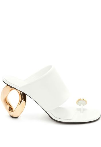 JW Anderson Chain high-heel sandals - White