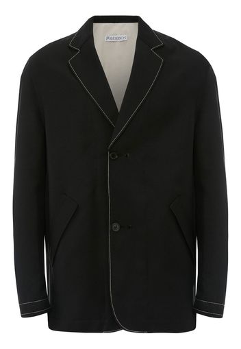 JW Anderson Reversible single-breasted blazer - Black