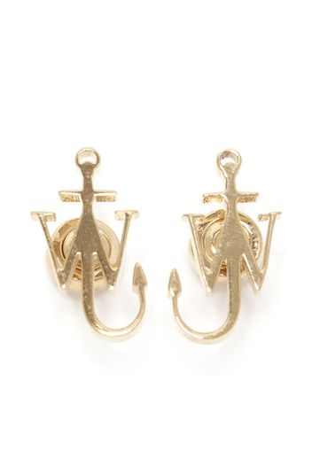 JW Anderson Anchor polished-finish earrings - Gold