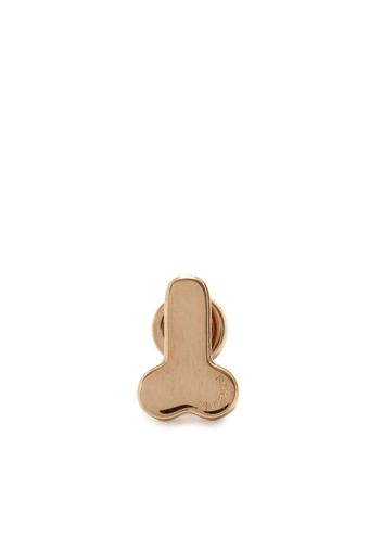 JW Anderson polished-finish single earring - Gold