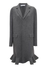 JW Anderson notched-lapels single-breasted coat - Grey