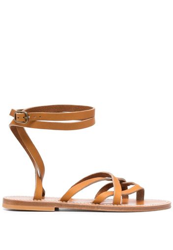 K. Jacques Zeno calf-leather sandals - Brown