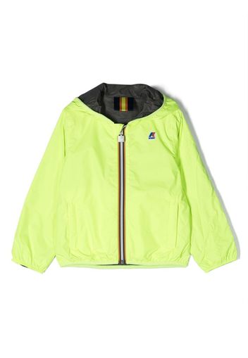 K Way Kids Le Vrai 3.0 Neige Fleece Hooded Jacket - Farfetch