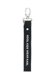 Karl Lagerfeld Kids "kool kids wear karl" keychain - Black