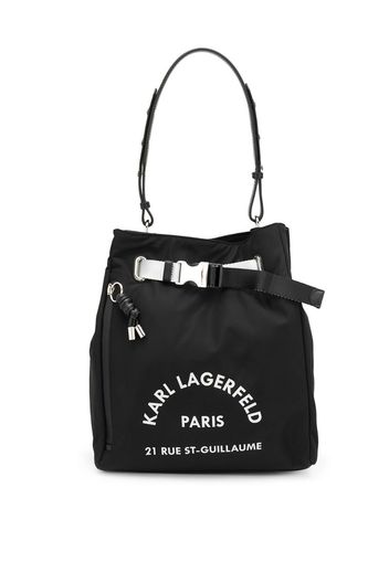 logo print tote