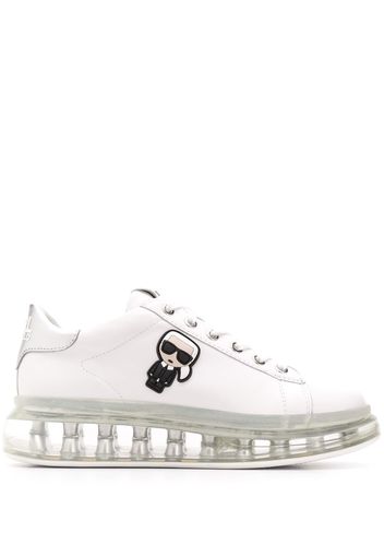 Karl Lagerfeld Karlito patch sneakers - White