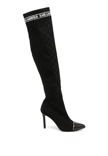 Karl Lagerfeld Pandora knee-high boots - Black