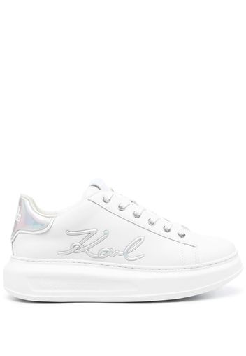 Karl Lagerfeld Kapri Signia lace-up sneakers - White