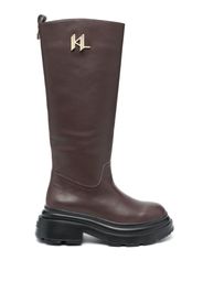 Karl Lagerfeld Danton knee-high riding boots - Brown
