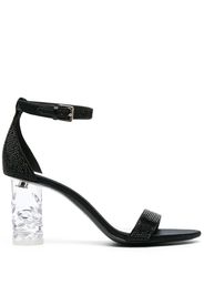 Kate Spade 90mm transparent block-heel sandals - Black