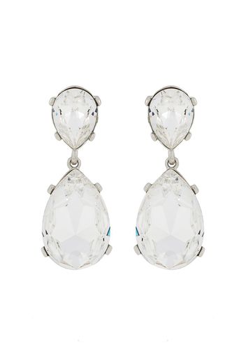 crystal teardrop earrings