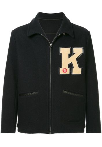 Kent & Curwen K logo woven jacket - Black