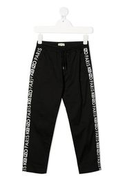 logo-tape track trousers