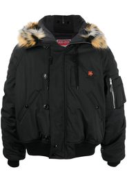Kenzo tiger-collar bomber jacket - Black