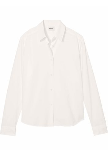 KHAITE Argo button-up shirt - White
