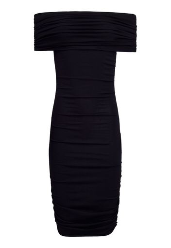 KHAITE The Aerica drapped dress - Black