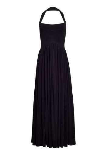 KHAITE Marisol sleeveless midi dress - Black