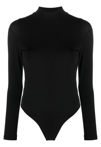 KHAITE Loyra open-back bodysuit - Black