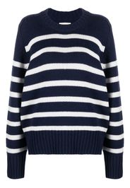 KHAITE crew-neck cashmere jumper - Blue