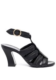 KHAITE The Perth 85mm sandals - Black