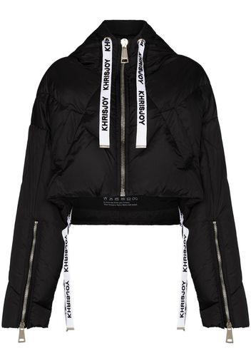 cropped puffer jacket