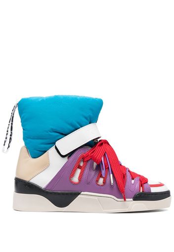 Khrisjoy Puff quilted high-top sneakers - Blue