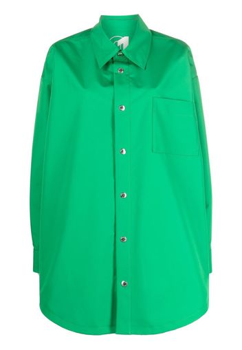 Khrisjoy oversize boyfriend shirt - Green