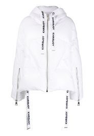 Khrisjoy Khris Iconic quilted hooded jacket - White