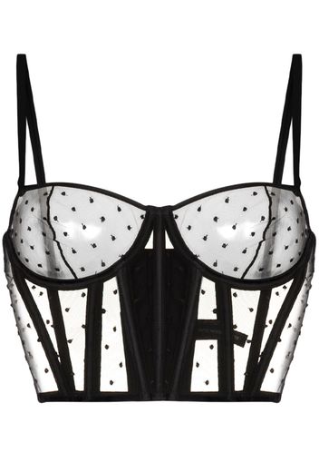 Kiki de Montparnasse KIKI DM MERCI BUSTIER - Black