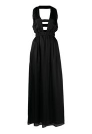 Kiki de Montparnasse caged long dress - Black