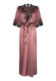 Kiki de Montparnasse KIKI DM ORCHID LONG ROBE - Pink