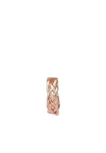 Kismet By Milka 14kt rose gold small braided hoop - Pink