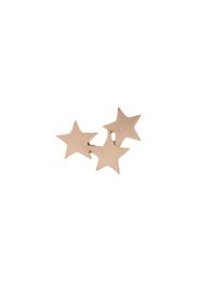 Kismet By Milka 14kt rose gold Struck Triple Star stud