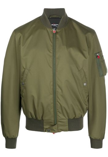 Kiton zip-up bomber jacket - Green