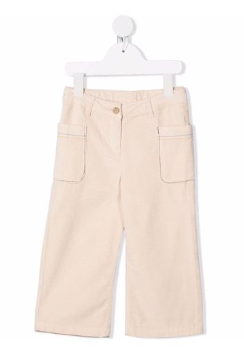 Knot Mana straight-leg trousers - Neutrals