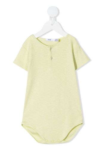 Knot Quincy organic cotton romper - Yellow