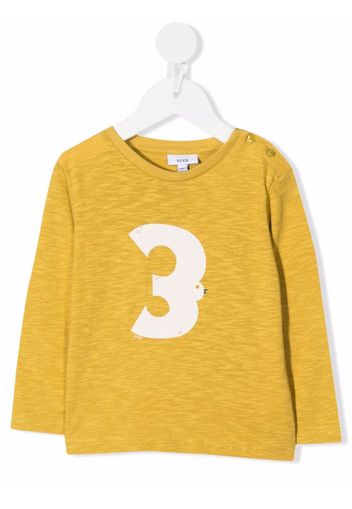 Knot High-Flying-Bird organic cotton long-sleeve T-shirt - Yellow