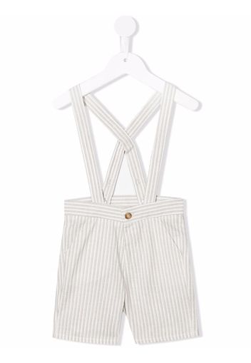 Knot Thomas striped shorts - Grey