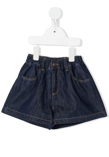 Knot Noah denim shorts - Blue