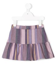 Art stripes skirt