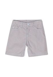 Knot Eddie striped shorts - Blue