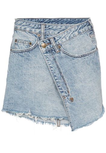 Ksubi Rap denim mini-skirt - Blue