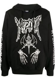 Dead Metal printed hoodie